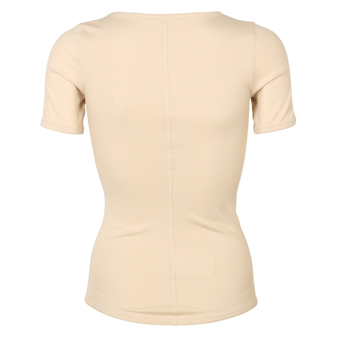 Conservandum CALM RIB short sleeve T-shirt S_S Tee Oak 013040001