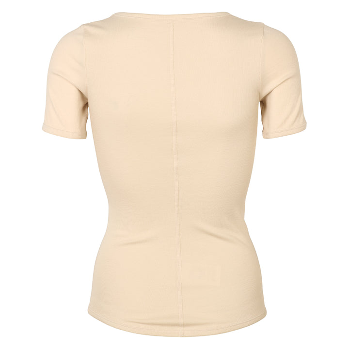 Conservandum CALM RIB short sleeve T-shirt S_S Tee Oak 013040001