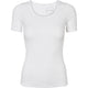 Conservandum CALM RIB short sleeve T-shirt S_S Tee White 011060102