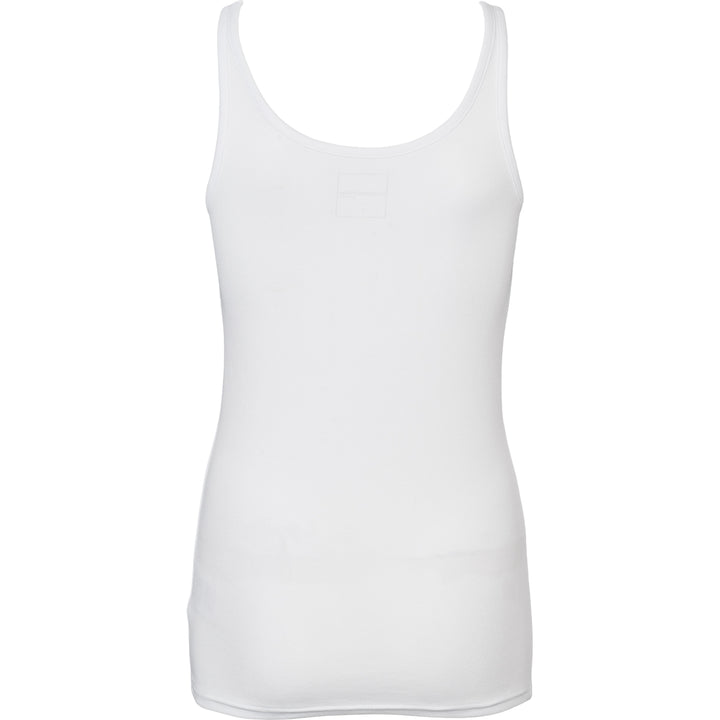 Conservandum CALM RIB sleeveless top S_S Tee White 011060102