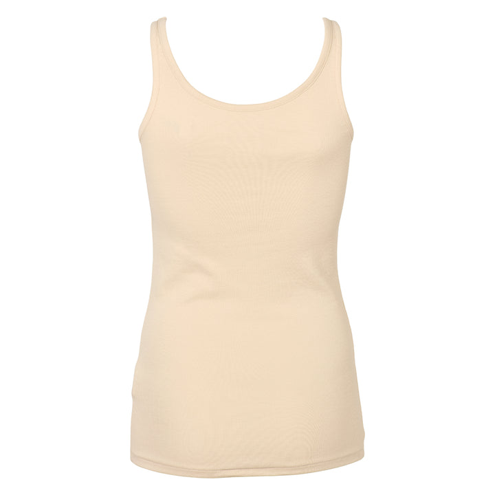 Conservandum CALM RIB tank top S_S Tee Oak 013040001