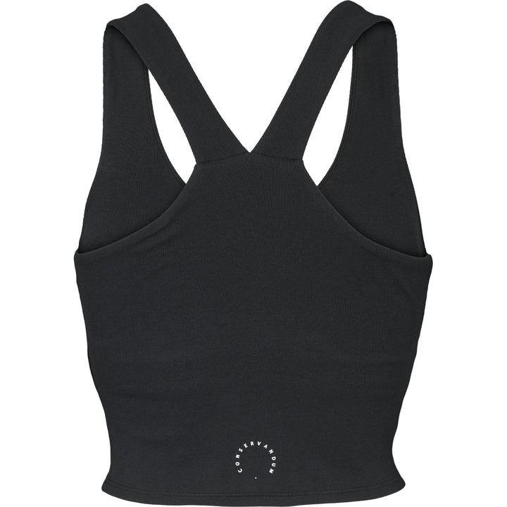 Conservandum CALM RIB tank top S_S Tee Black 019400706