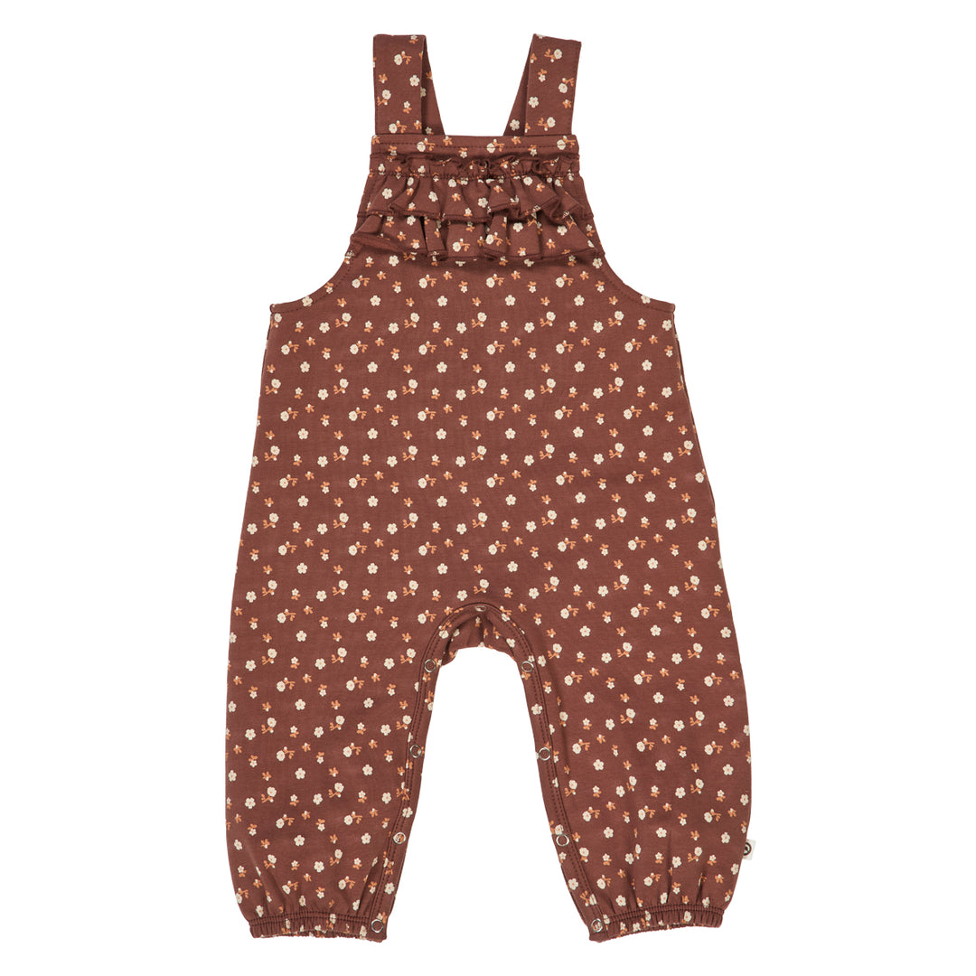 müsli CEDAR floralprinted overalls Bodystockings Root/ Oak/ Clay 690000265