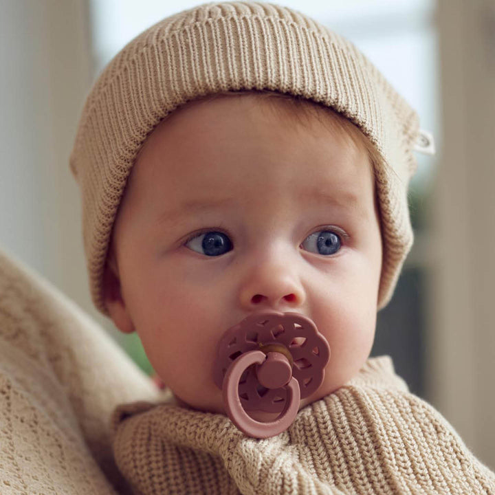 müsli CHUNKY KNIT beanie/hat Headwear Oat 013040401