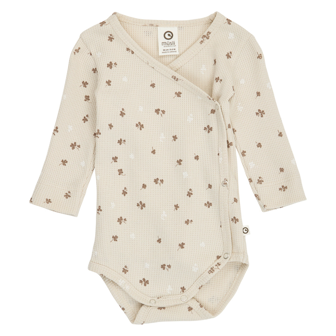 müsli CLOVER waffle body Bodystockings Oat/ Balsam cream/ Walnut 690000344