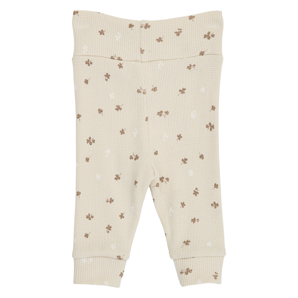 müsli CLOVER waffle pants Pants Oat/ Balsam cream/ Walnut 690000344