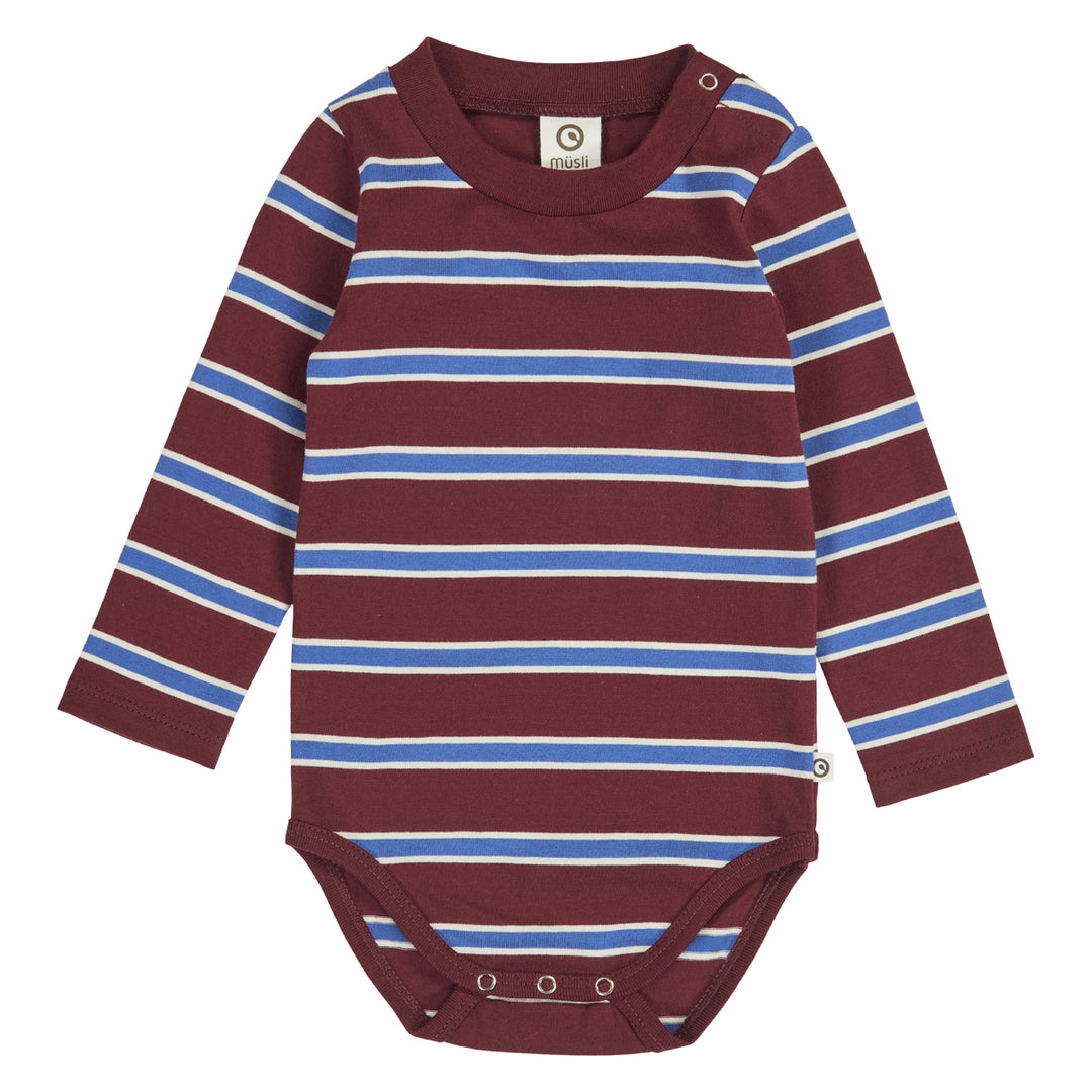 müsli CLUBHOUSE striped body Bodystockings Russet/ Azure blue/ Tofu 690000302