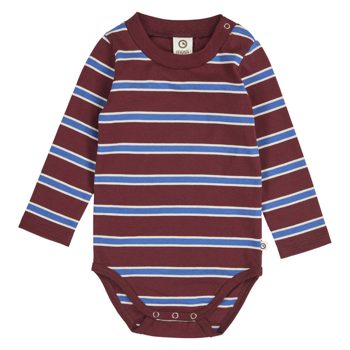 müsli CLUBHOUSE striped body Bodystockings Russet/ Azure blue/ Tofu 690000302