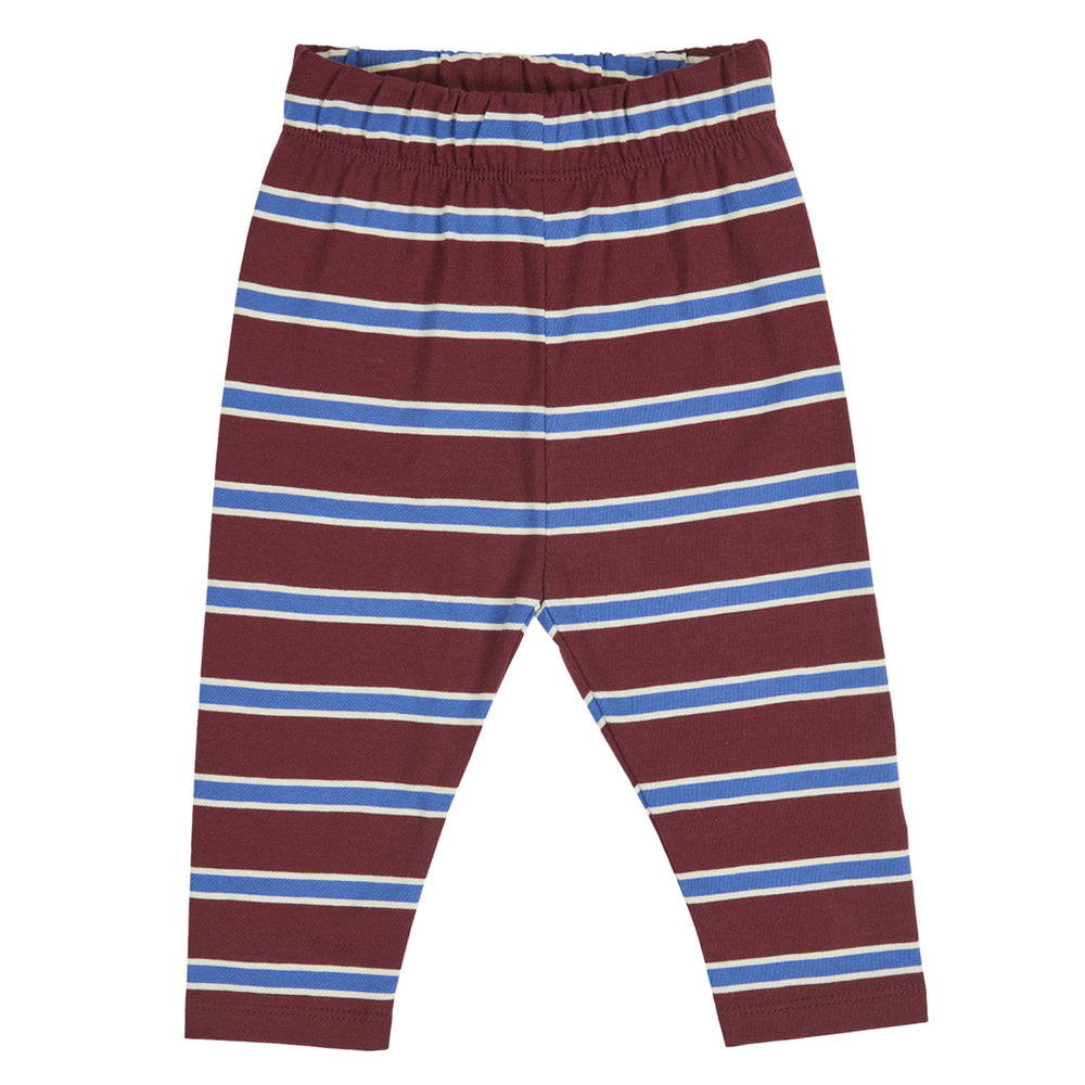müsli CLUBHOUSE striped pants Pants Russet/ Azure blue/ Tofu 690000302