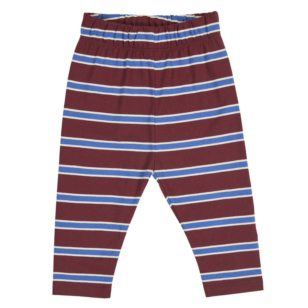 müsli CLUBHOUSE striped pants Pants Russet/ Azure blue/ Tofu 690000302