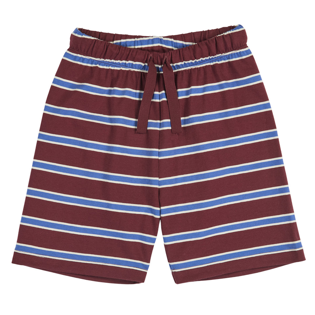 müsli CLUBHOUSE striped shorts Pants Russet/ Azure blue/ Tofu 690000302