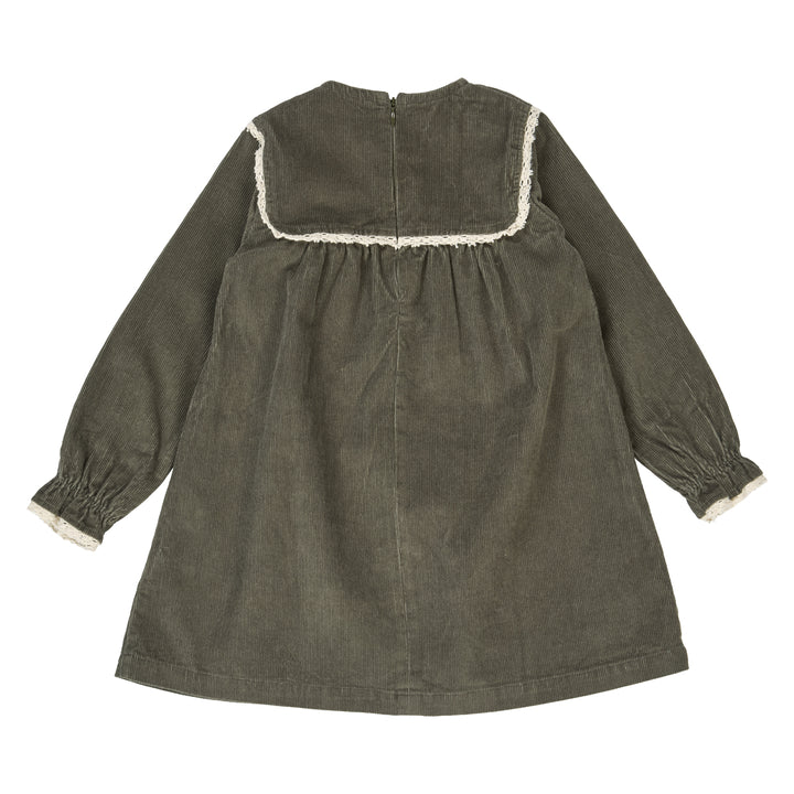 müsli CORDUROY dress Dress Deep green 019040401