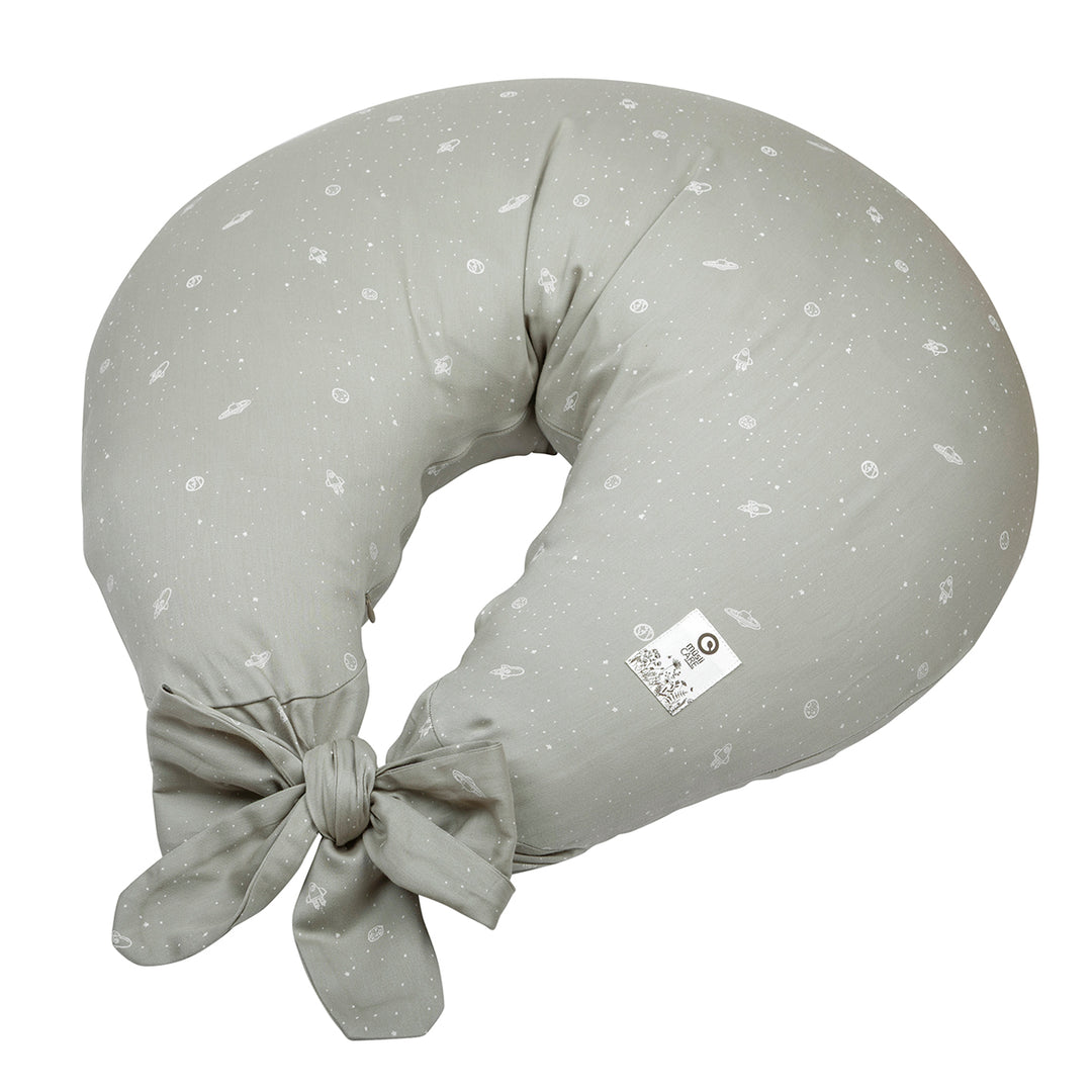 müsli COSMOS KAPOK hug nursing pillow Nursery Mineral green/ Balsam cream 690000365