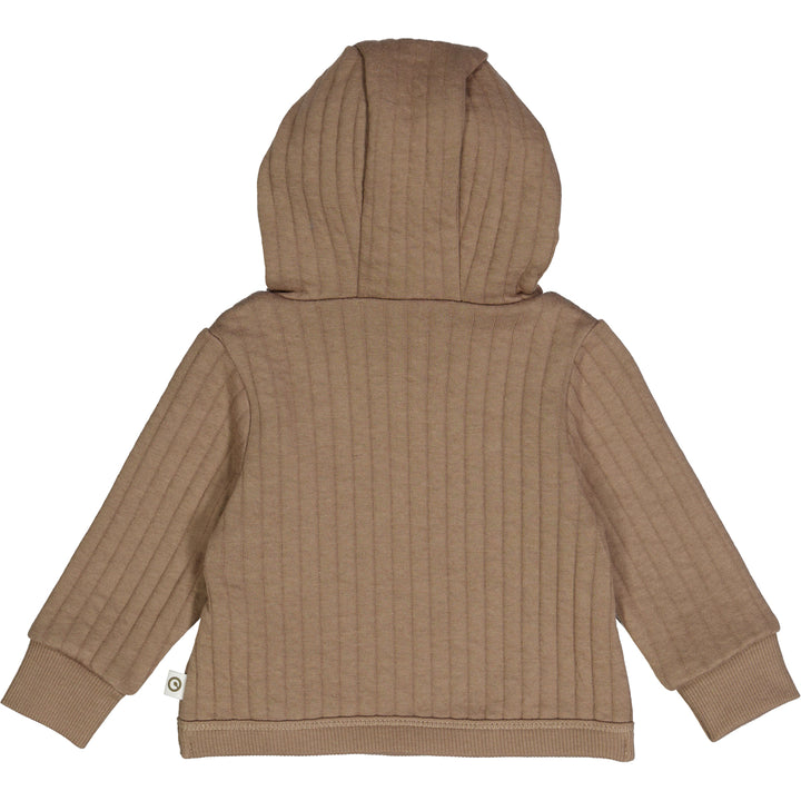 müsli COTTON QUILT jacket Cardigan Walnut 017080802