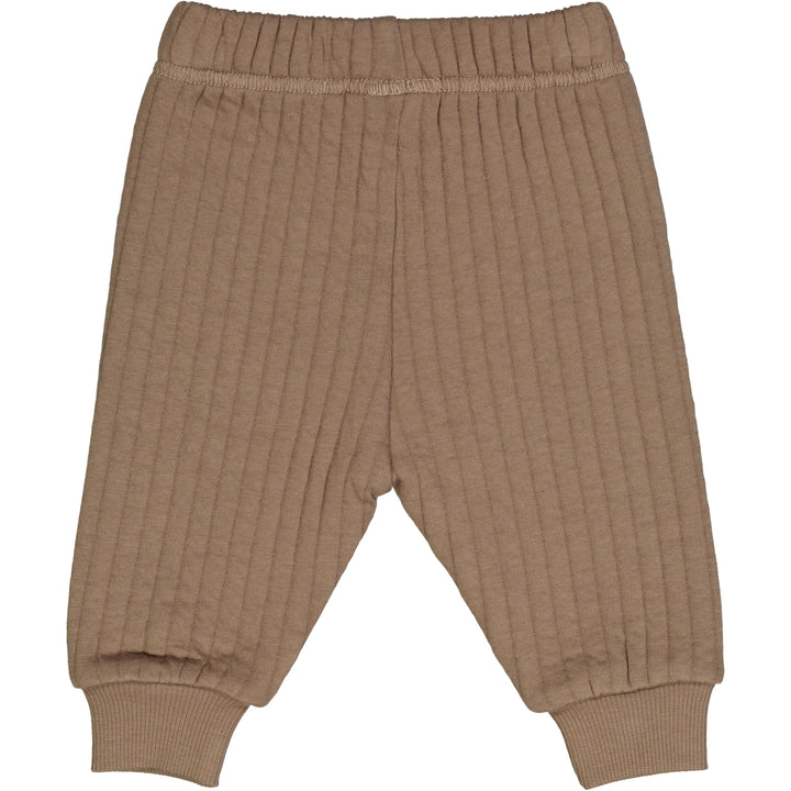 müsli COTTON QUILT pants Pants Walnut 017080802