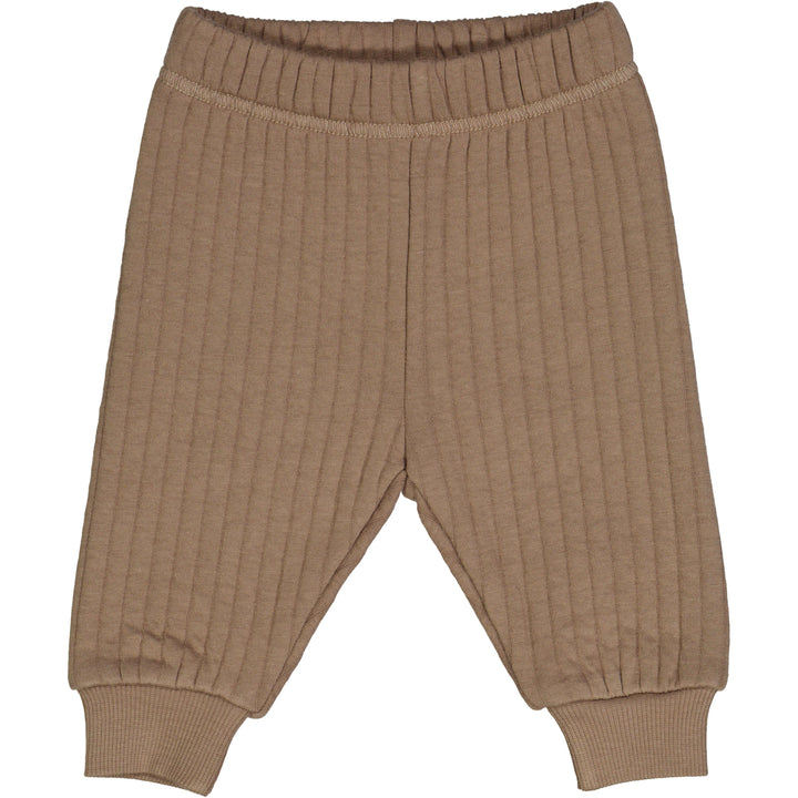 müsli COTTON QUILT pants Pants Walnut 017080802