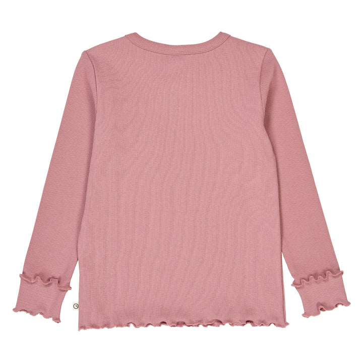 müsli COZY ME RIB deco top L_S Tee Nostalgia Rose 017151200