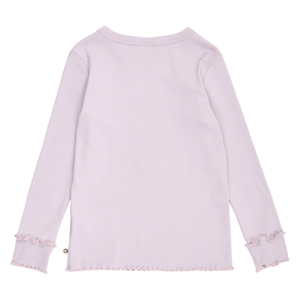 müsli COZY ME RIB deco top L_S Tee Bloom 014390503