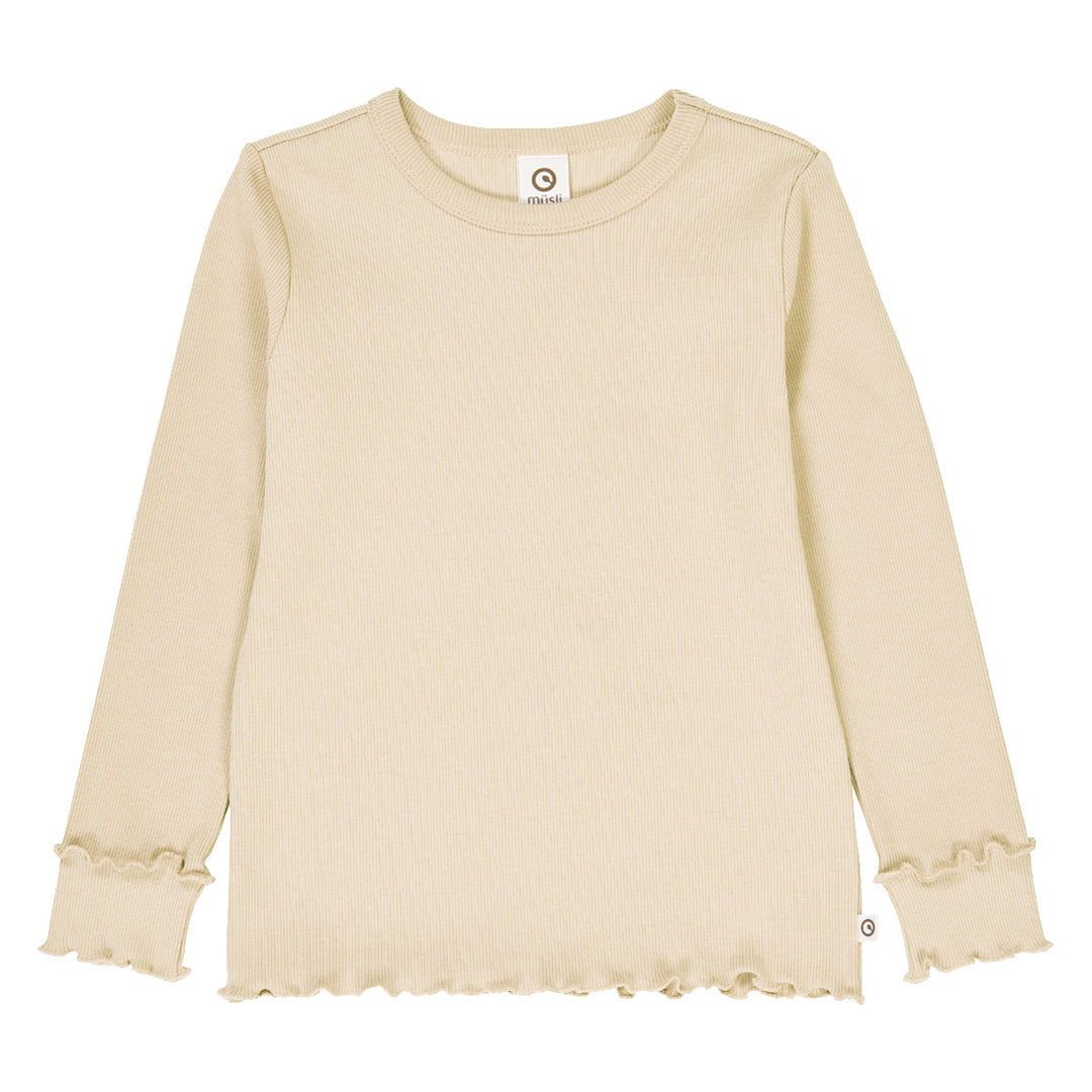 müsli COZY ME RIB deco top 2-pack L_S Tee Oak/ Nostalgia Rose 690000290