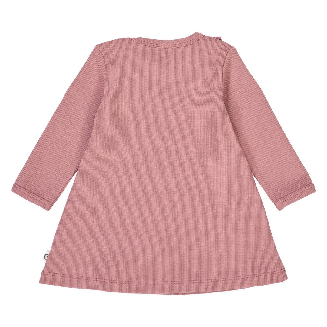 müsli COZY ME RIB frill dress Dress Nostalgia Rose 017151200
