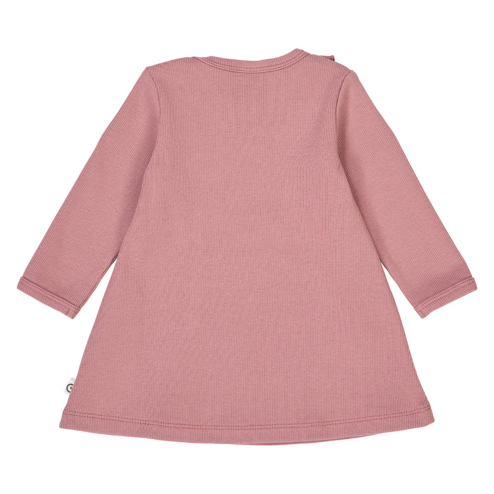 müsli COZY ME RIB frill dress Dress Nostalgia Rose 017151200