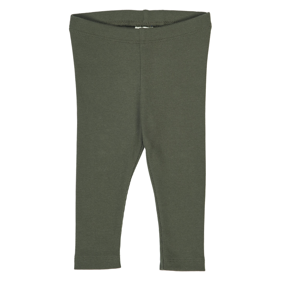 müsli COZY ME RIB leggings Leggings Deep green 019040401
