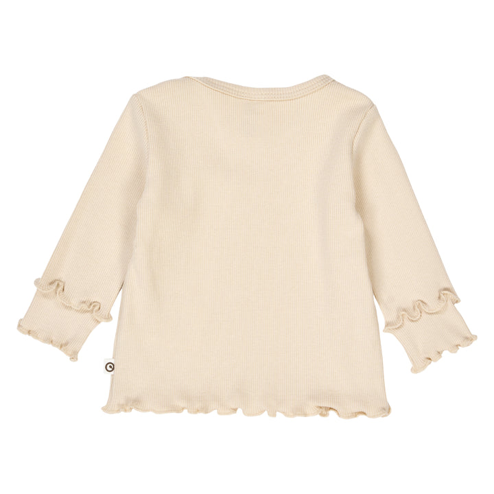 müsli COZY ME RIB top L_S Tee Oak 013040001