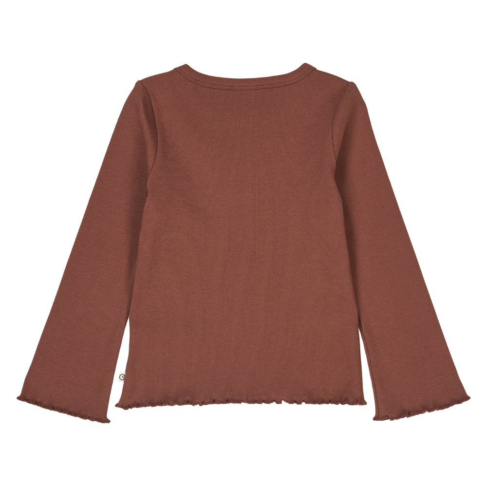 müsli COZY ME RIB top L_S Tee Root 019122804