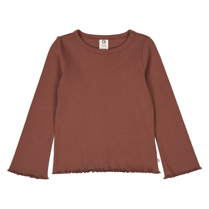 müsli COZY ME RIB top L_S Tee Root 019122804