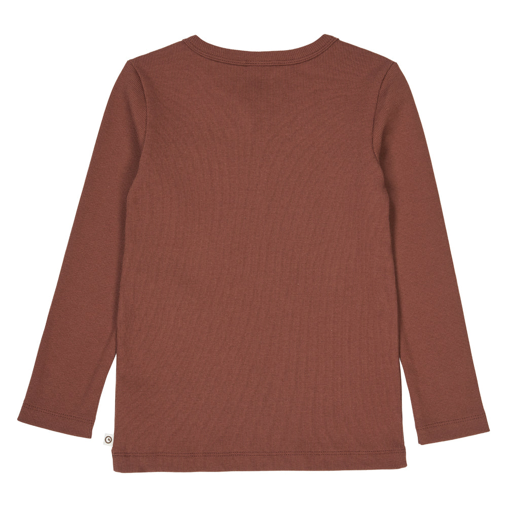 müsli COZY ME RIB top L_S Tee Root 019122804