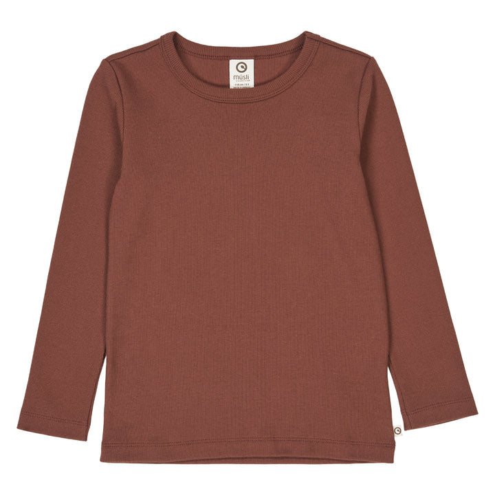 müsli COZY ME RIB top L_S Tee Root 019122804