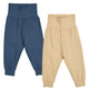 müsli COZY ME bukser 2-pack Pants Safari / Navy 691000700