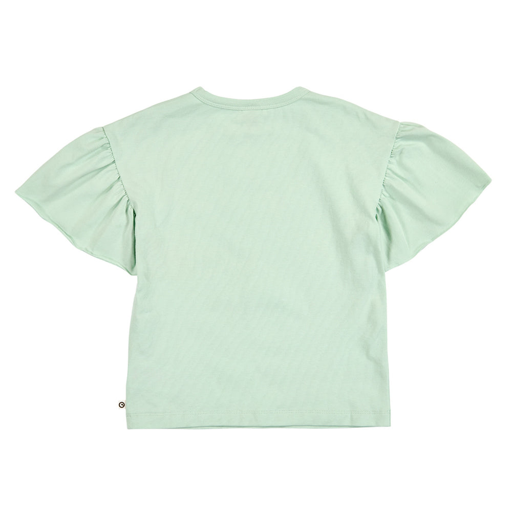 müsli COZY ME butterfly sleeve top S_S Tee Emerald 014480701