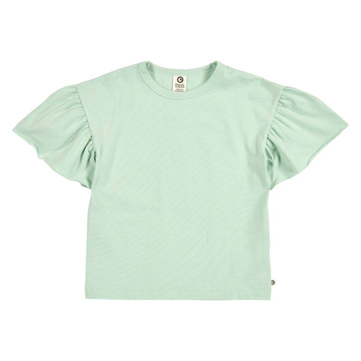 müsli COZY ME butterfly sleeve top S_S Tee Emerald 014480701