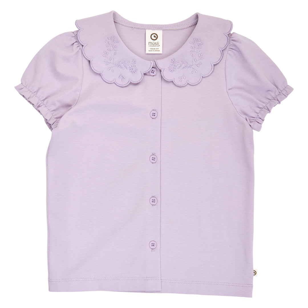 müsli COZY ME collar puff sleeve shirt S_S Tee Dream 016361501