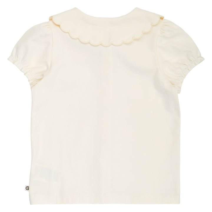 müsli COZY ME collar puff sleeve shirt S_S Tee Tofu 011480102