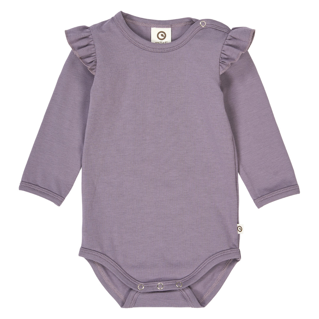 müsli COZY ME frill body Bodystockings Lilac fog 018371202