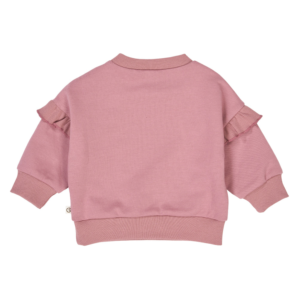 müsli COZY ME frill sweatshirt L_S Tee Nostalgia Rose 017151200
