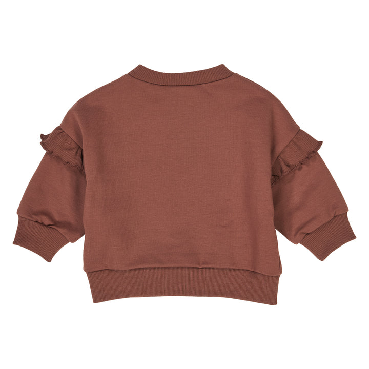 müsli COZY ME frill sweatshirt L_S Tee Root 019122804