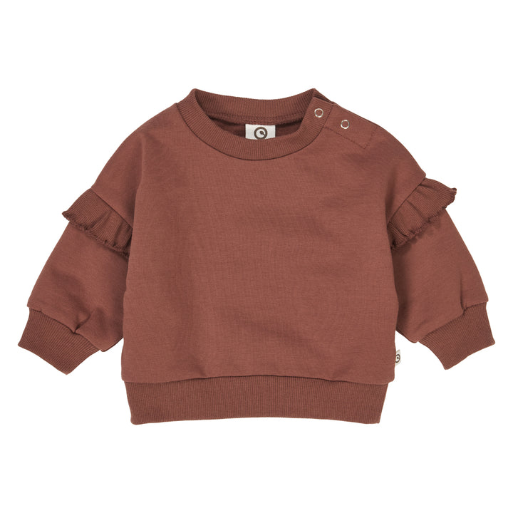 müsli COZY ME frill sweatshirt L_S Tee Root 019122804