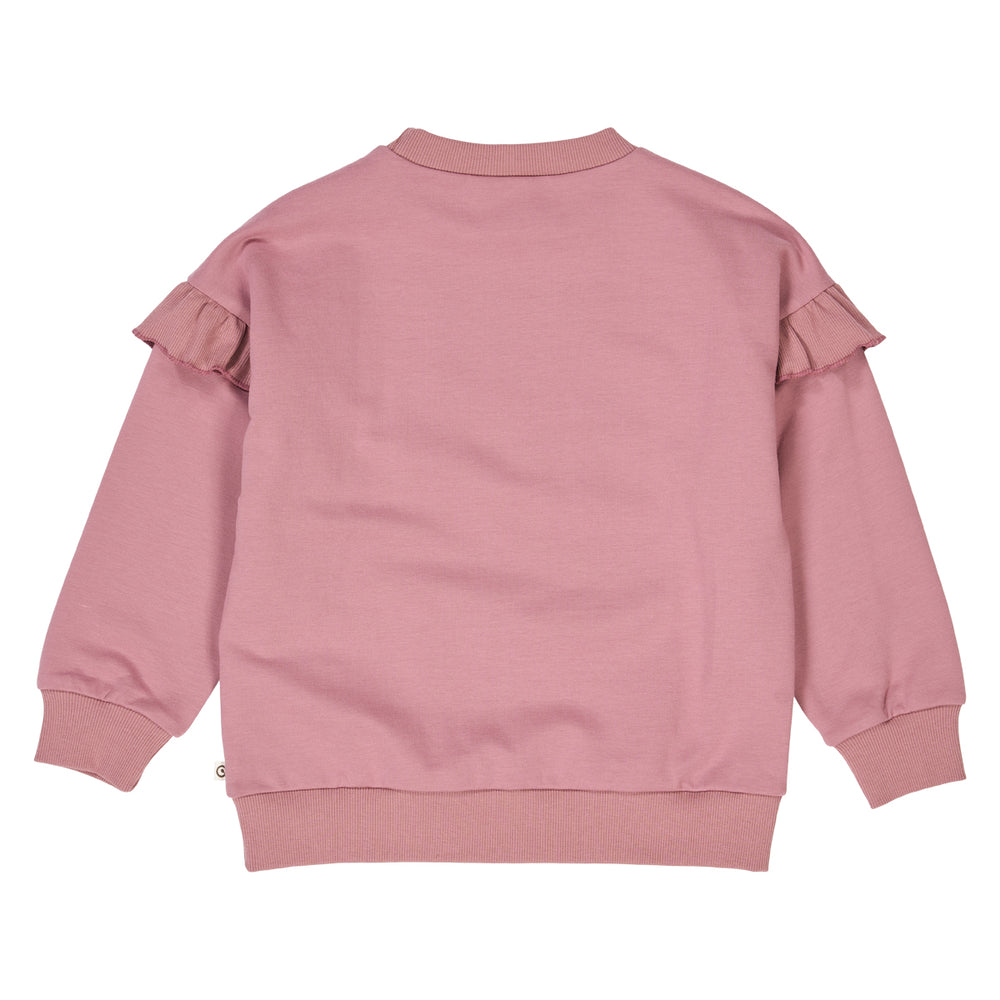 müsli COZY ME frill sweatshirt L_S Tee Nostalgia Rose 017151200