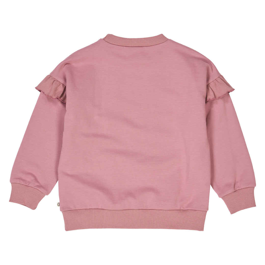 müsli COZY ME frill sweatshirt L_S Tee Nostalgia Rose 017151200