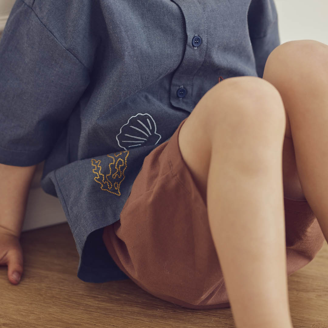 müsli COZY ME pocket shorts Pants Pecan 018142101