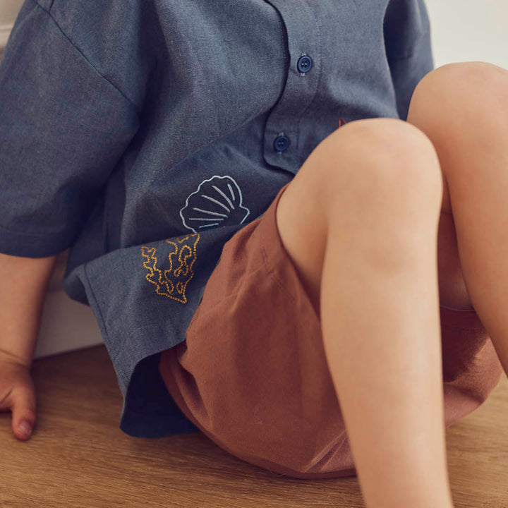 müsli COZY ME pocket shorts Pants Pecan 018142101