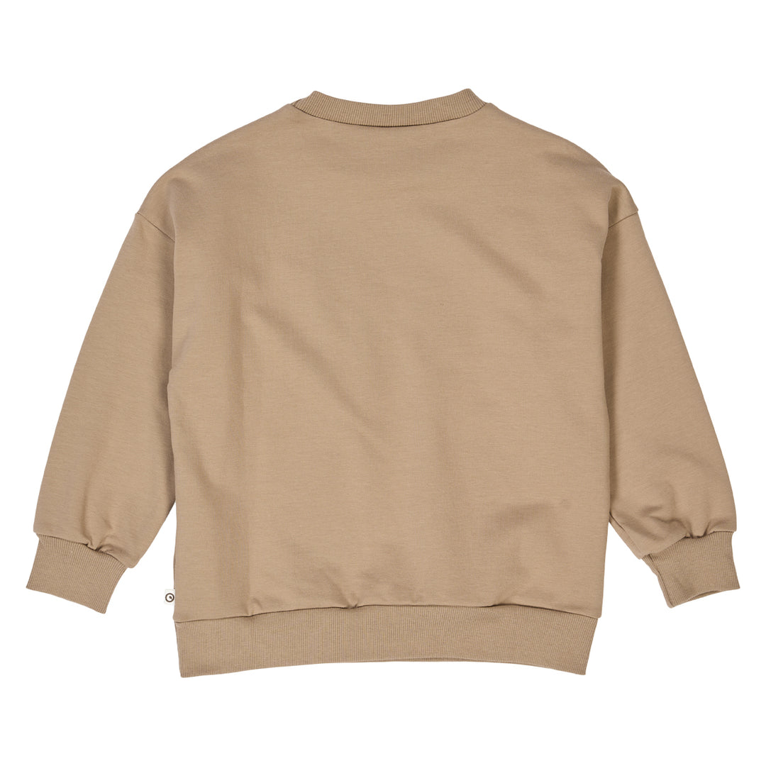 müsli COZY ME pocket sweatshirt L_S Tee Beige 017100904