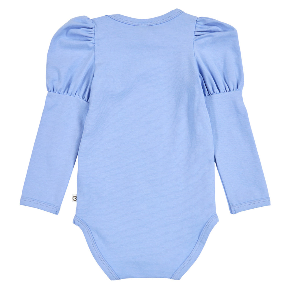 müsli COZY ME puff sleeve body Bodystockings Shell blue 016392901