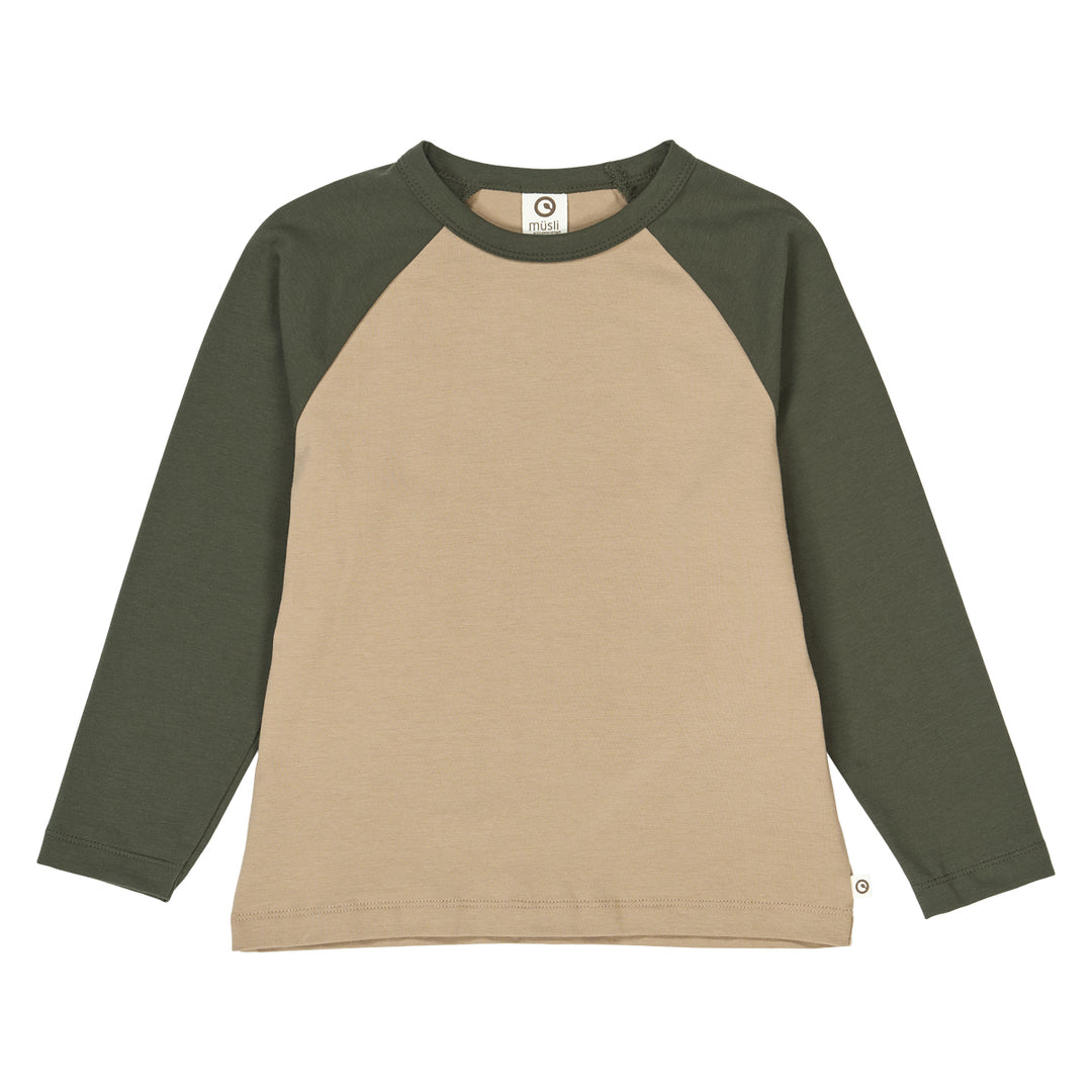müsli COZY ME raglan top L_S Tee Beige 017100904