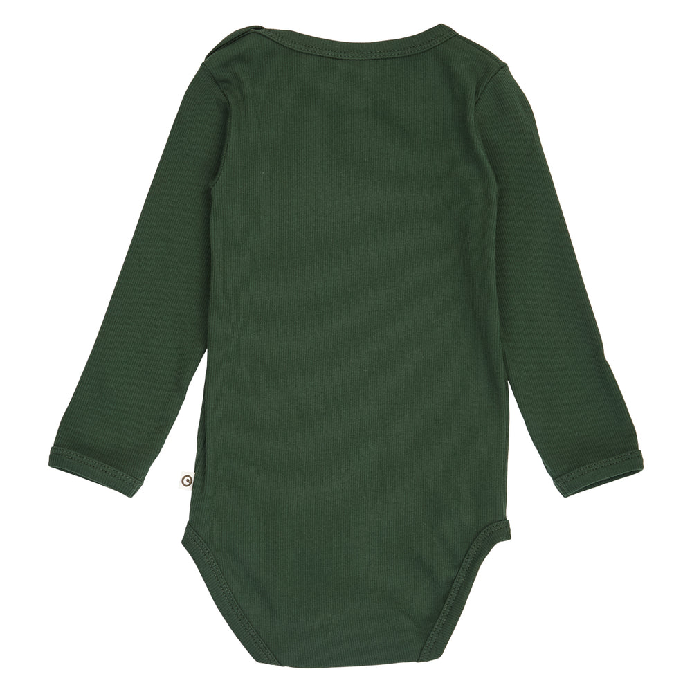 müsli COZY ME rib body Bodystockings Forest green 019591801