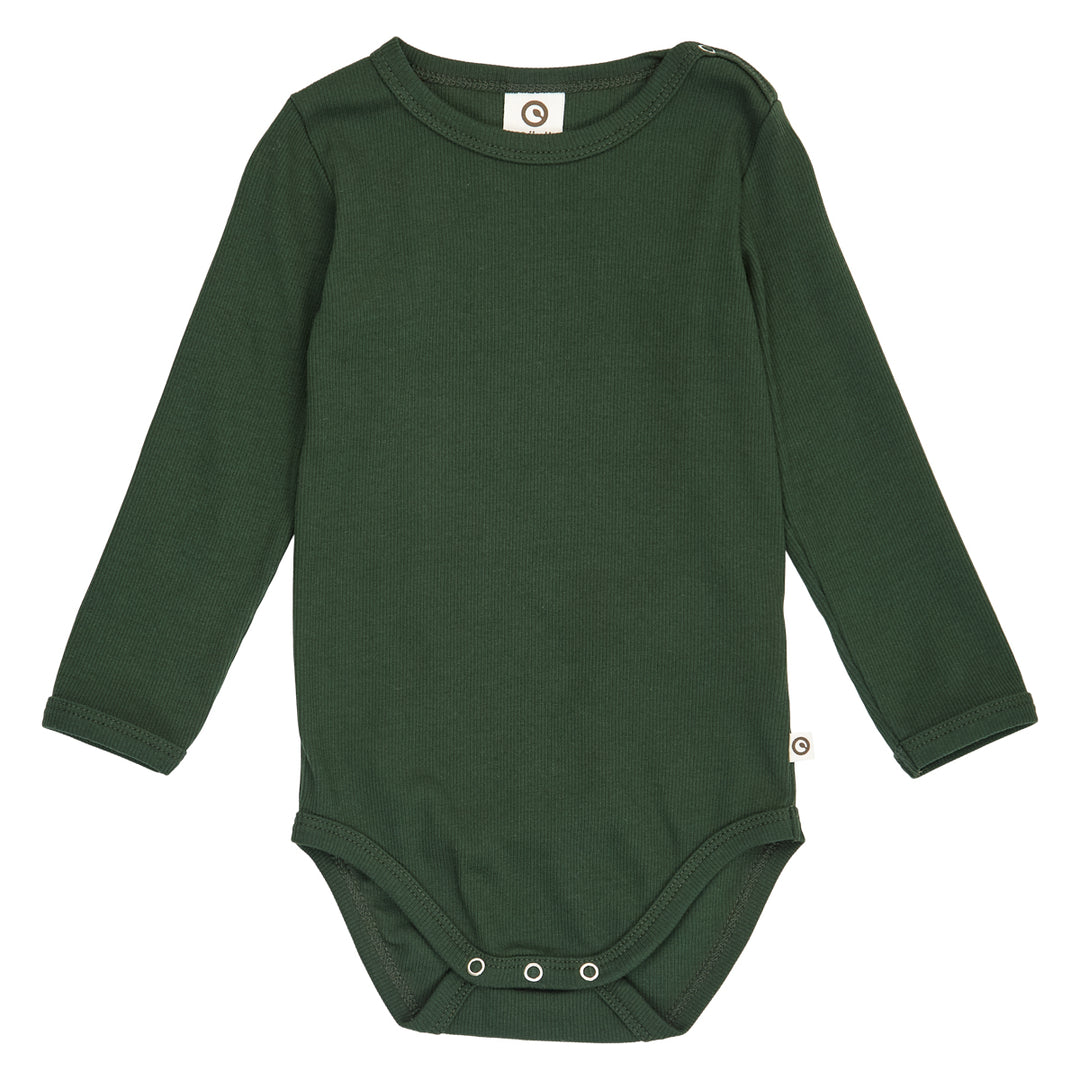 müsli COZY ME rib body Bodystockings Forest green 019591801