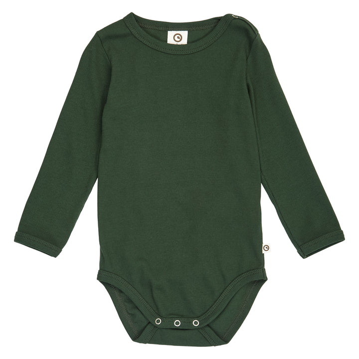 müsli COZY ME rib body Bodystockings Forest green 019591801